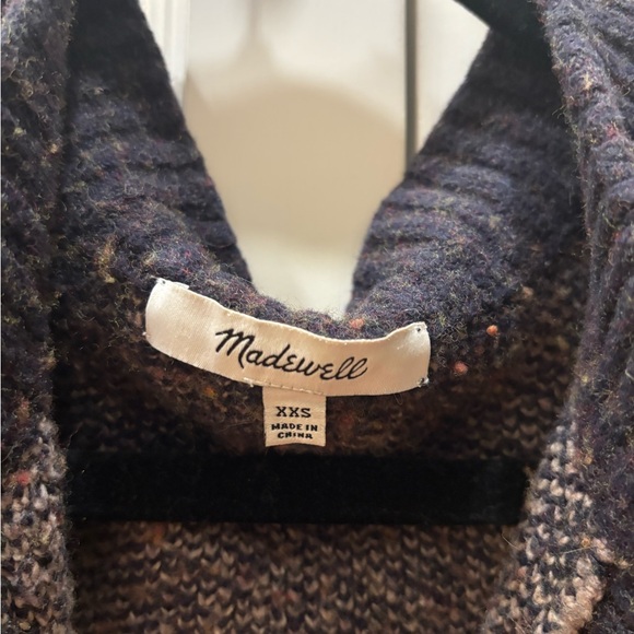 Plaid Mix Colburne Cardigan in Textured Yarn - Picture 3 of 4